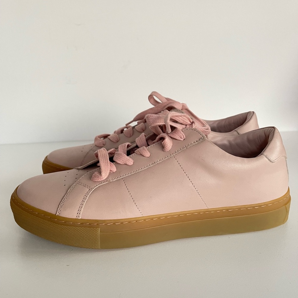 New GREATS Brooklyn leather sneakers,Upper and lining leather, Made in Italy